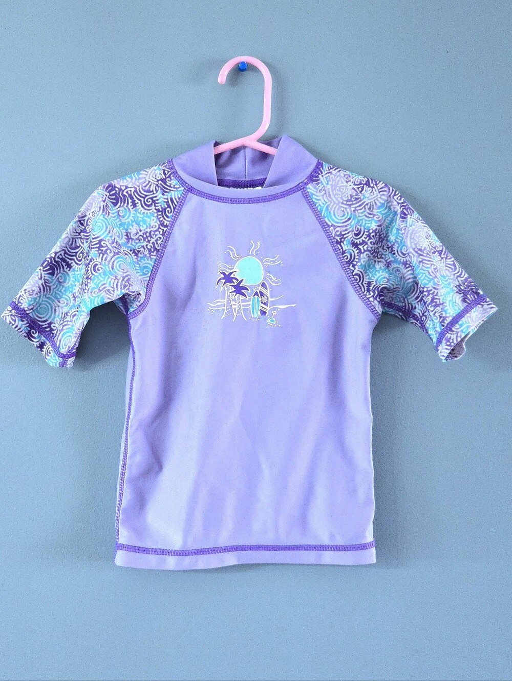 UV Skinz Short Sleeve Rashguard Girls 3T